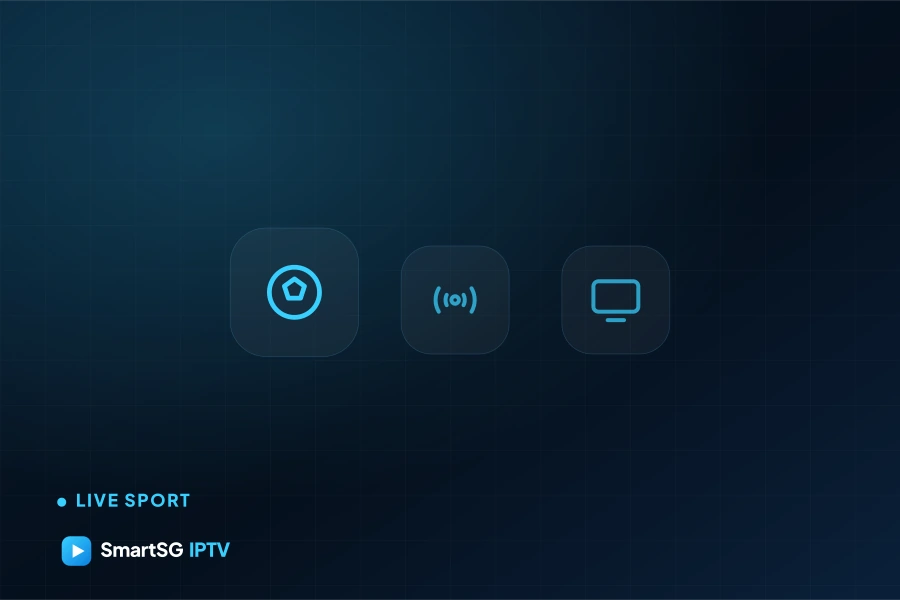 SmartSG IPTV guides — Live sport